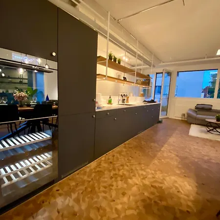 120m2 Modern 3-bedroom Loft In Apartment Zürich