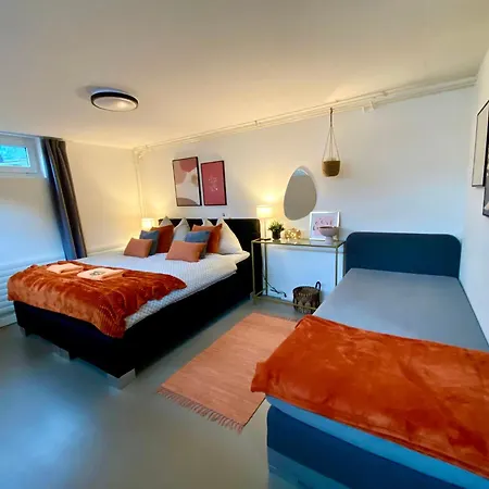 شقة 120m2 Modern 3-bedroom Loft In