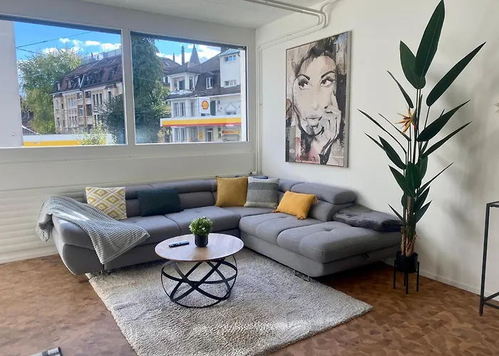 120m2 Modern 3-bedroom Loft In Lejlighed Zürich