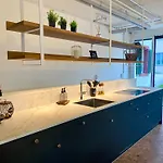120m2 Modern 3-bedroom Loft In Lägenhet Zürich